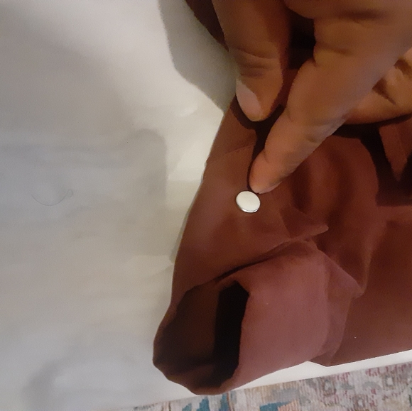 A Number Nine shirt. Brown in color size 3. - Picture 7 of 9